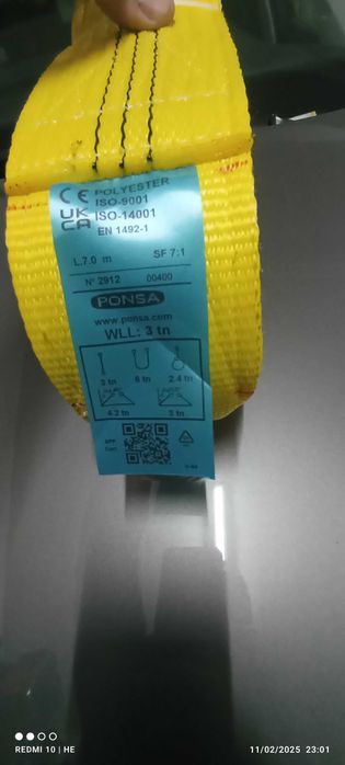 Cintas off road 3ton