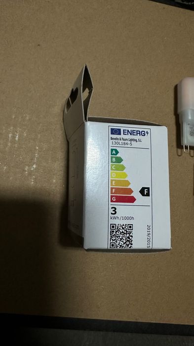 G9 Led 3000k 2.5 W 13 peças