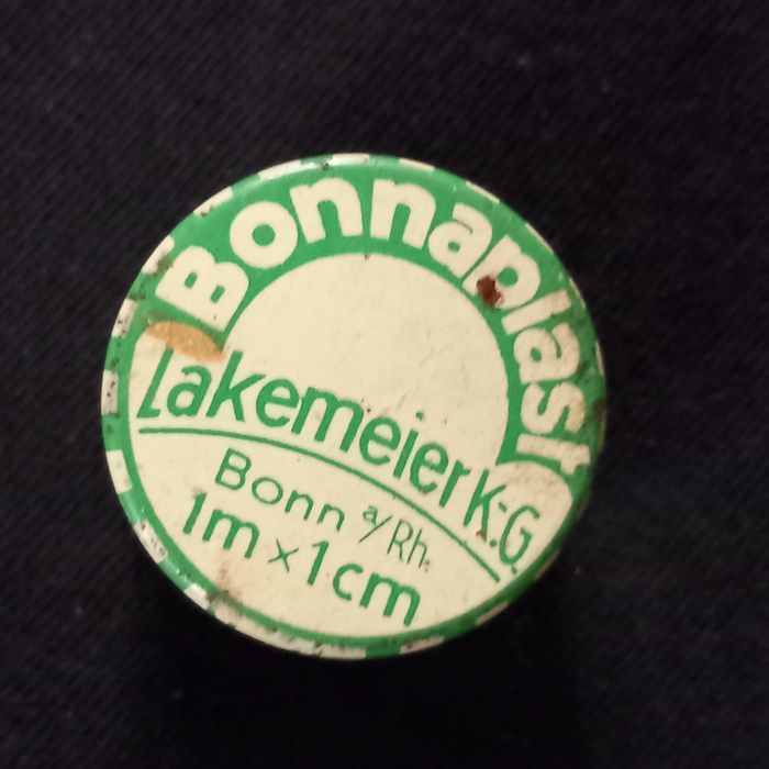 Antiga caixa redonda