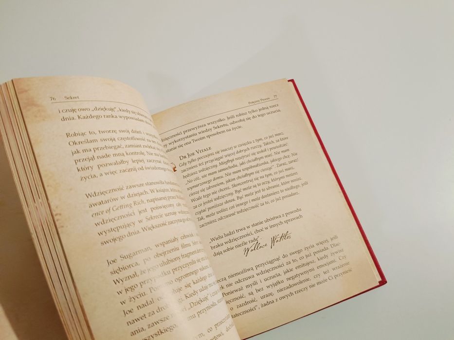 Książka sekret rhonda byrne