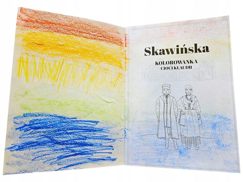 Skawińska Kolorowanka Cioci Klaudii Wierzchowiec Unikat