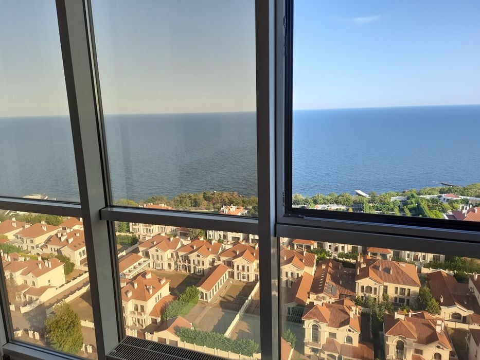 Аркадия,свет не отключают,вид моря,балкон,Французкий бульвар, подобово