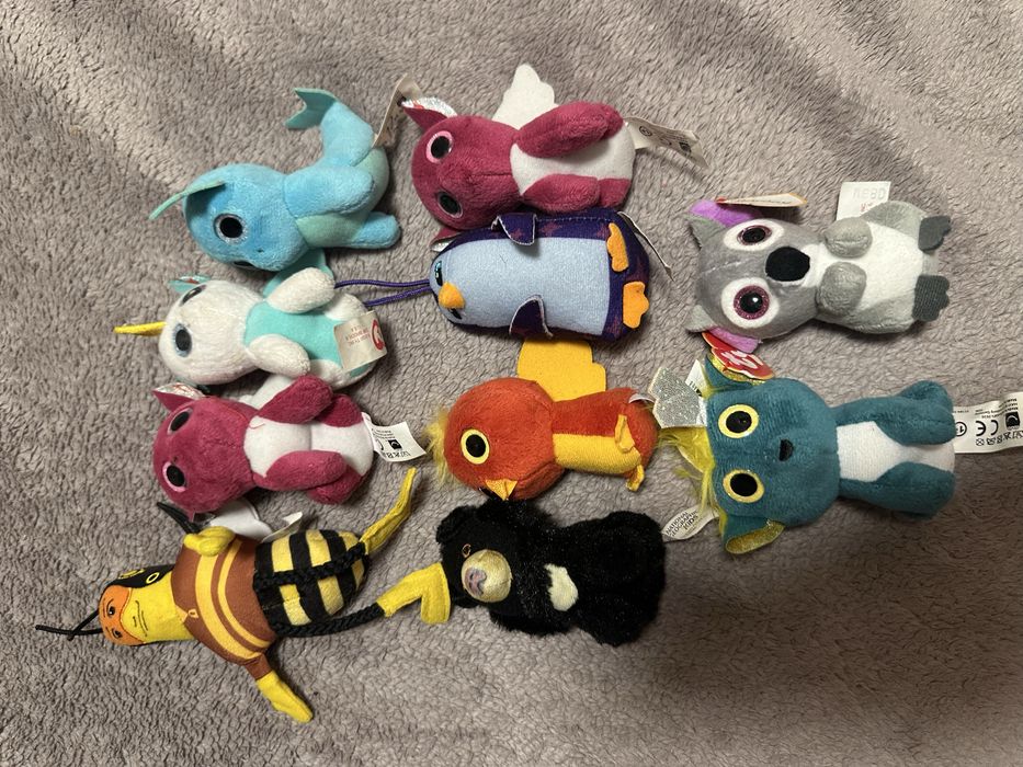 Мʼякі іграшки happy meal  McDonalds хеппи мил