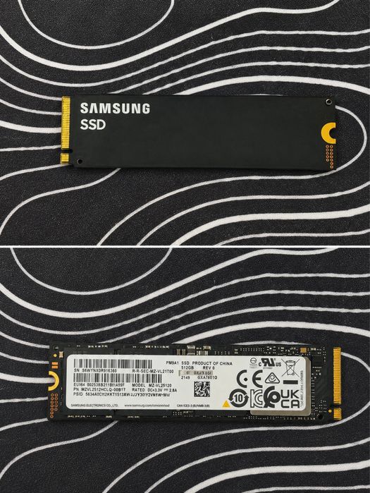 Samsung 512GB NVMe SSD