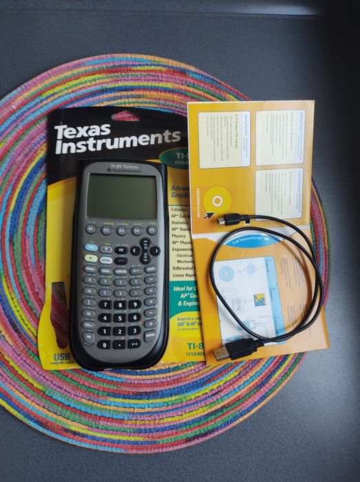 Kalkulator Texas Instruments TI-89 Titanum stan dobry Super Mario