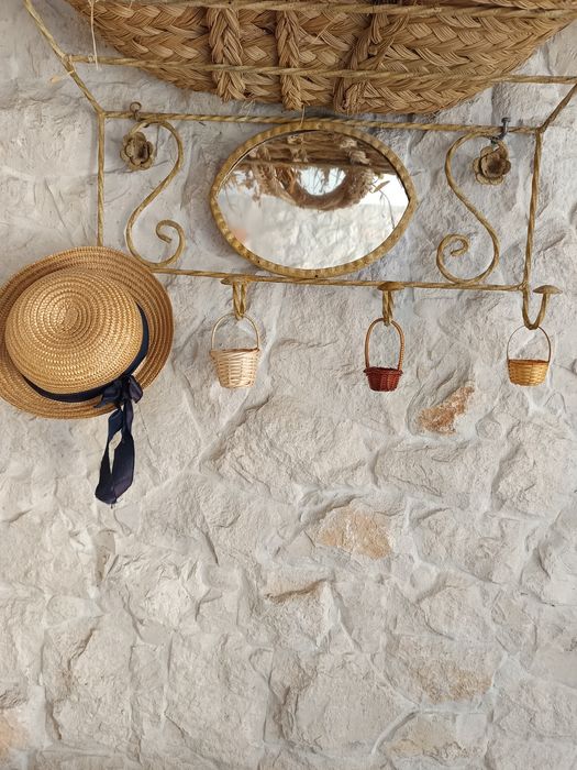 Conjunto três cestas artesanais