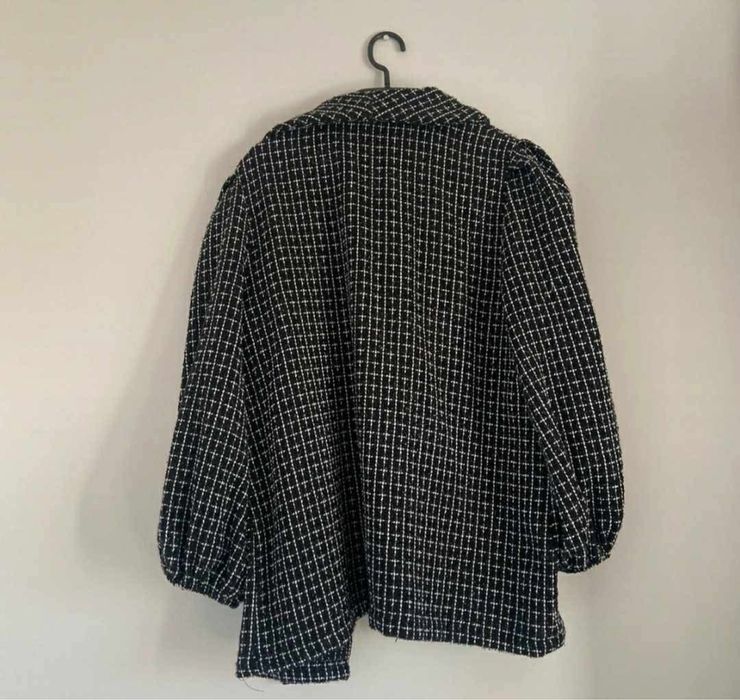 Elegancki, stylowy cienki płaszcz/narzutka L/XL – jak nowy!