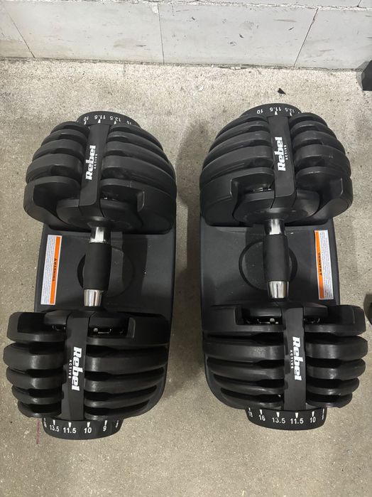 Komplet hantli regulowanych