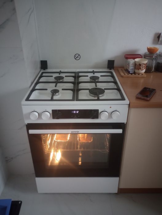 Kuchenka gazowa Gorenje Biała