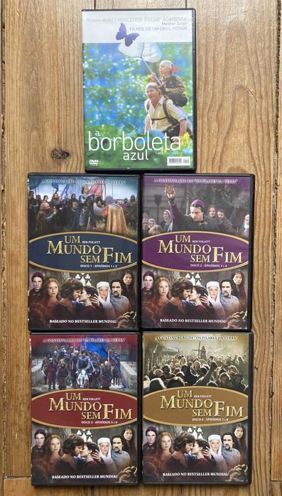 DVD ORIGINAIS (3,5€) Harry Potter, Tarantino, National Geo, clássicos