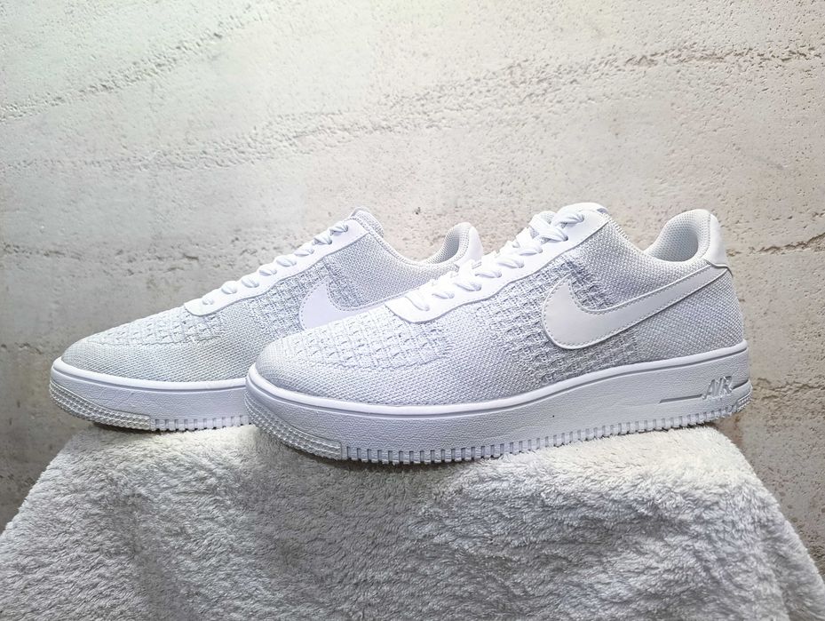 Męskie sneakersy NIKE AIR FORCE 1 FLYKNIT 2.0 r.44,5 stan bardzo dobry