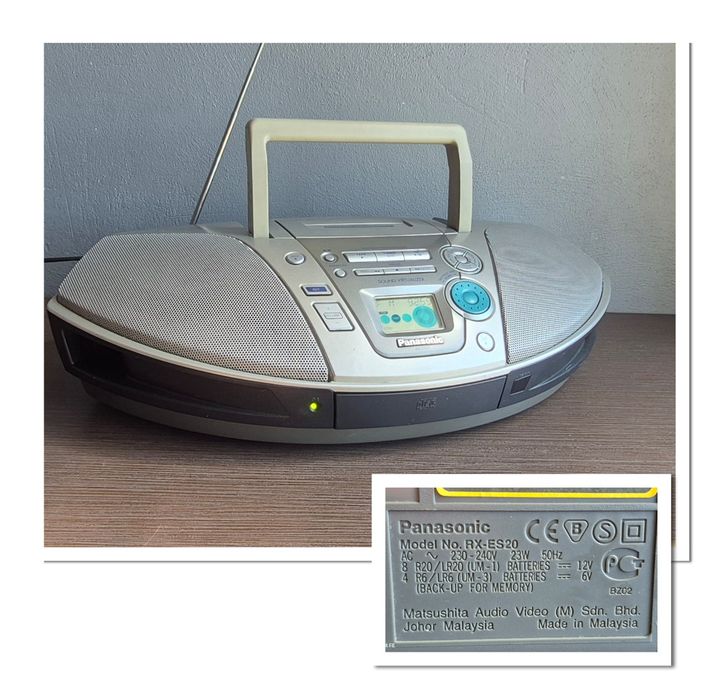 Boombox PANASONIC RX-ES20 Wada
