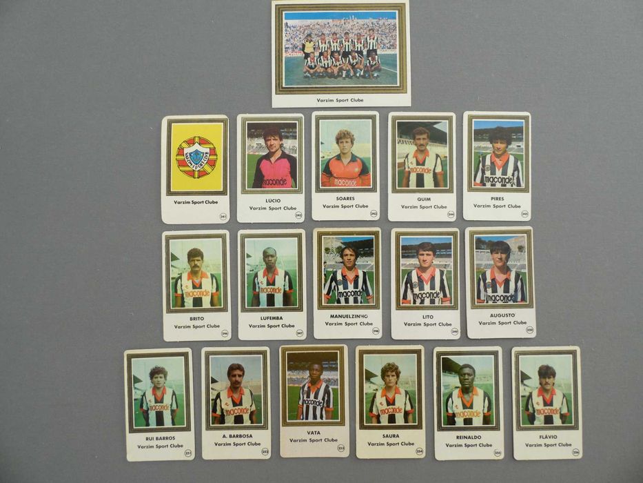 Calendários Coleção Cromogal, Os notáveis da 1ª Divisão 1987/88