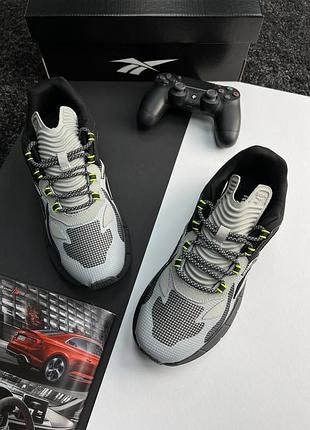 кросівки Reebok Zig Kinetica Gray Black