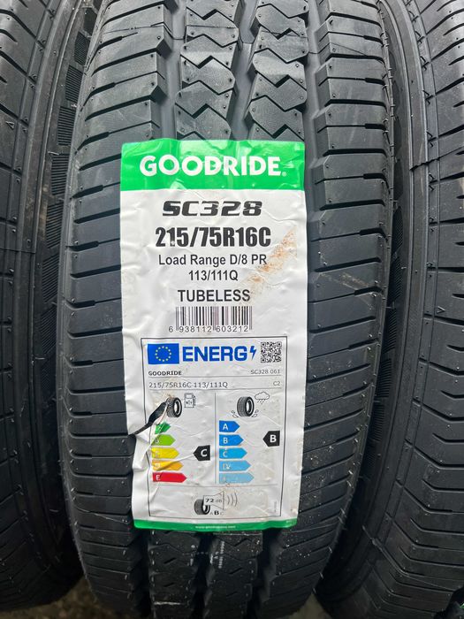 215/75r16c goodride nowe opony letnie montaż w cenie !