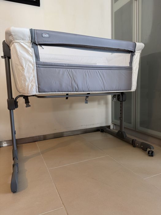 Chicco, Co-Sleeping, Next2me Essential, łóżeczko dostawne, cloud re-lux