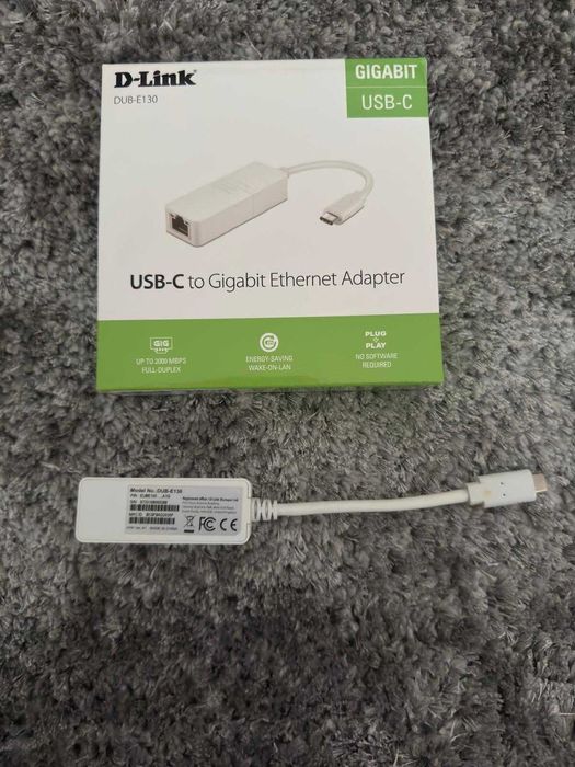 Adaptador D-Link USB-C para Internet