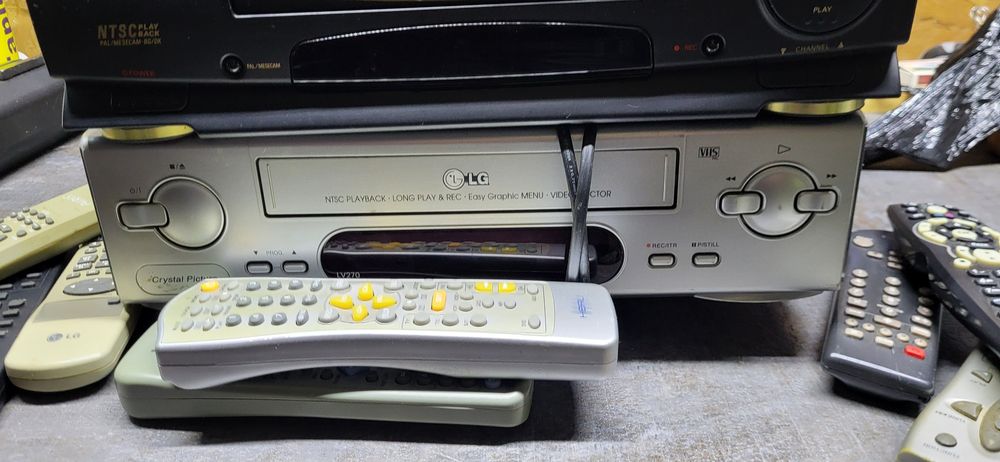 Magnetowid LG Philips odtwarzacz dvd Korr Dekoder NC+ Dekoder Canal+