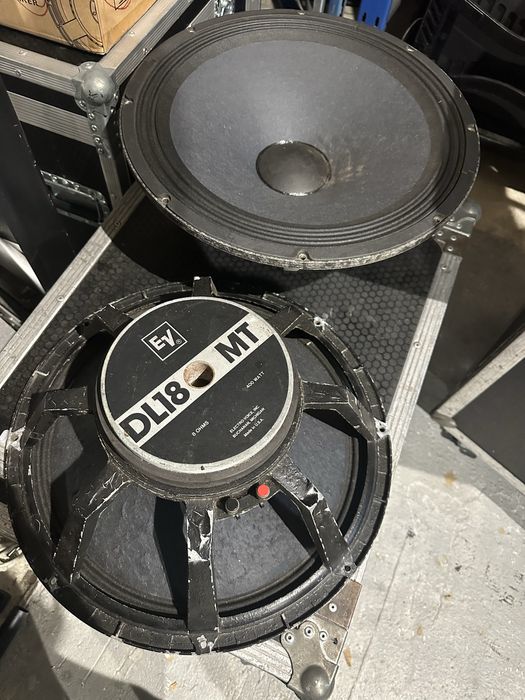 8 EV DL18MT altifalantes 18 polegadas (ler descricao)