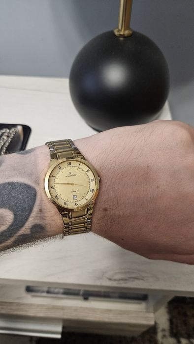 Годинник  Romanson  MGP  23K  GOLD  PLATED