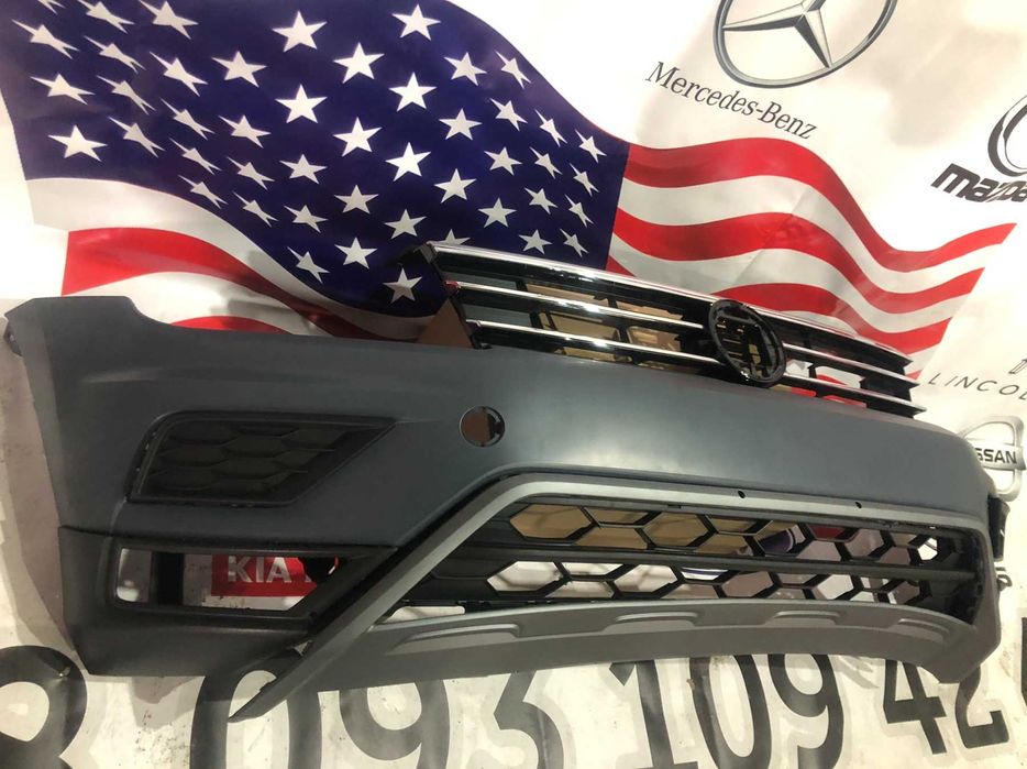 Бампер VW Tiguan бампер тигуан бампер в сборе tiguan: 260 $ - Бампери ...