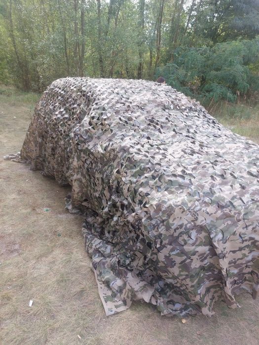 Маскувальна сітка "темна суха трава"  6х5 (30 м.кв.) та 6х8 (48м.кв.)