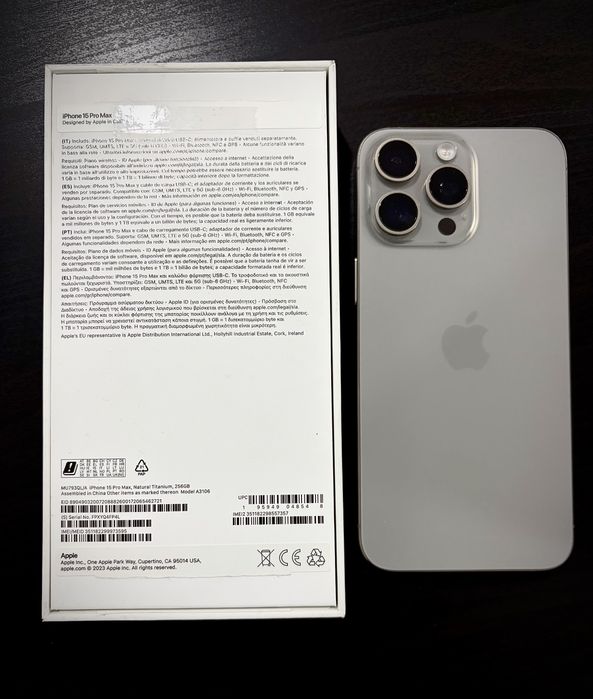 Iphone 15 Pro Max 256 GB