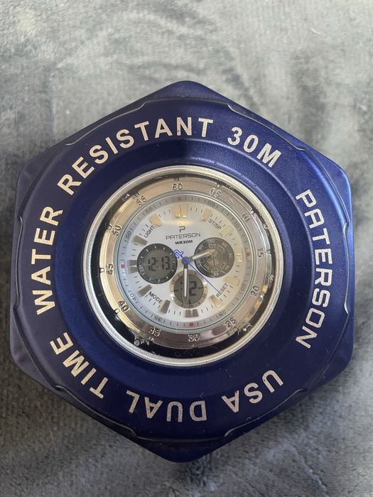 Relogio Paterson USA Dual Time