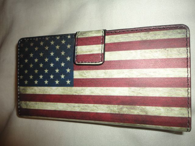 Bolsa Em Livro Bandeira USA Huawei G6