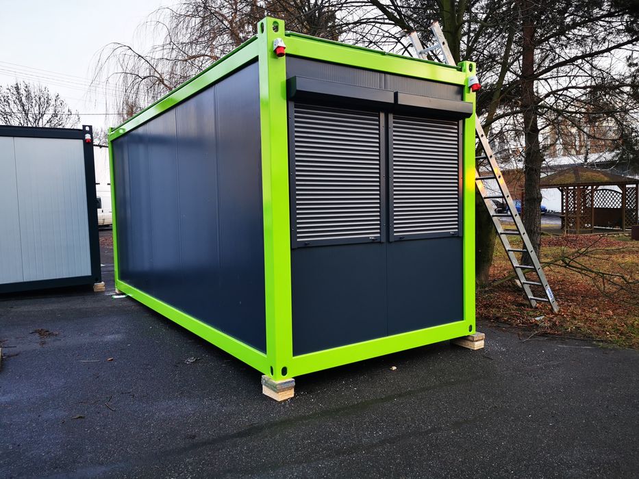 Kontener biurowy / kontener budowlany / stróżówka / pawilon