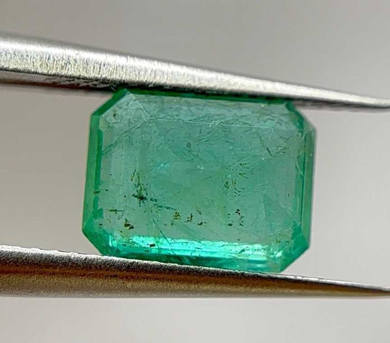 esmeralda 2,11ct international gemological institute igi