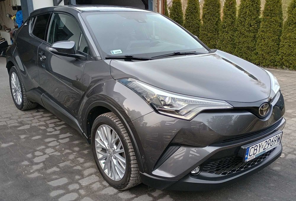 Toyota C-HR Executive 2017r. 1,2T benzyna, bezwypadkowa