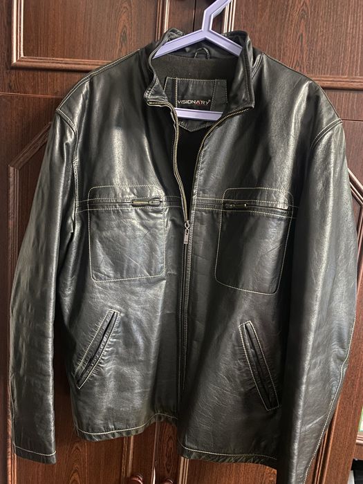 Шкіряна куртка чоловіча