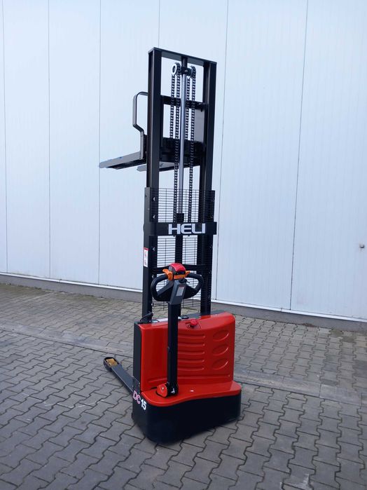 Wózek Masztowy Elektryczny Heli 1500kg Maszt 2000mm Niski Maszt 150cm