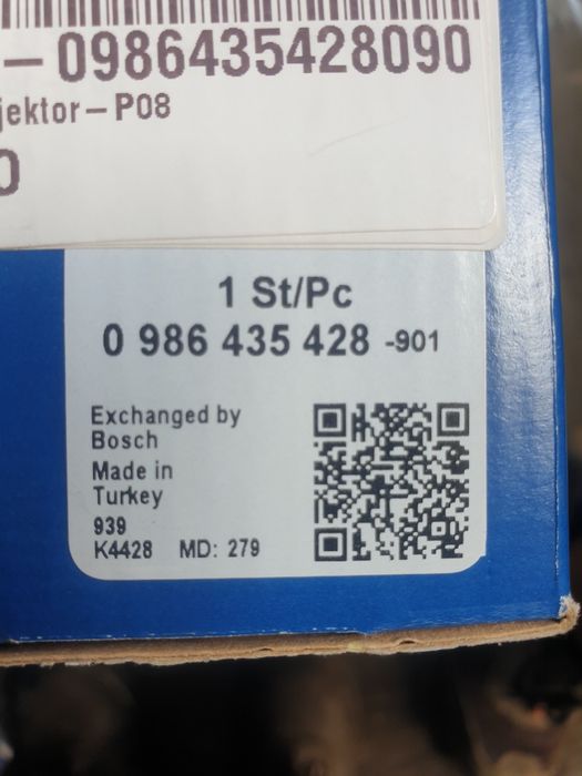 Wtryski bosch Mercedes