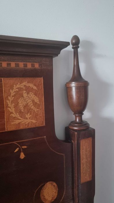 2 Cabeçeiras alta gama de cama antiguidade rara