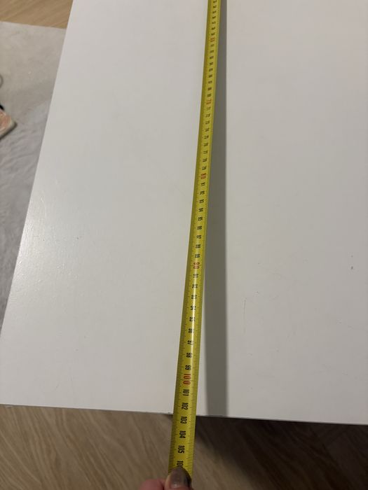 Biała szafka rtv 102 cm