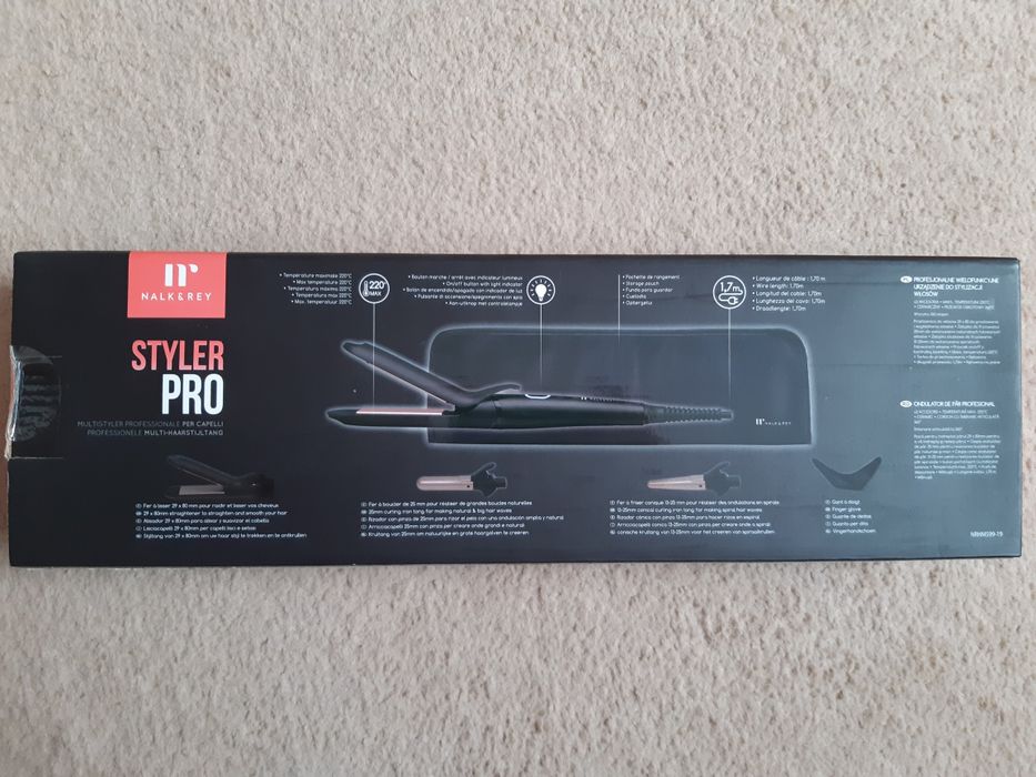 Prostownica lokówka Nalk & Rey styler pro NRHMS99-19