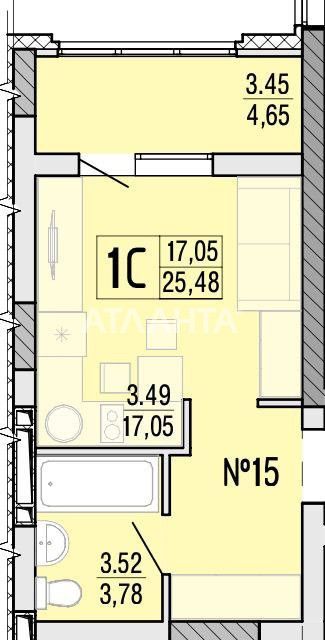 Предлагаю   однокомнатную квартиру в ЖК«Акварель 4» на Черемушках .