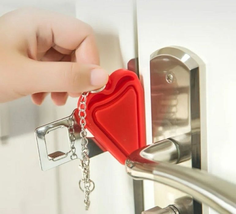 Blokada do drzwi - montaż bez narzędzi