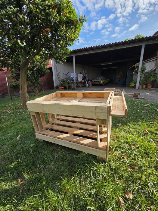 Mesa de Madeira para plantar