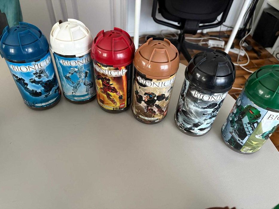 Coleção LEGO BIONICLE Completa – Titan + Toa Metru + Rahkshi – RARA