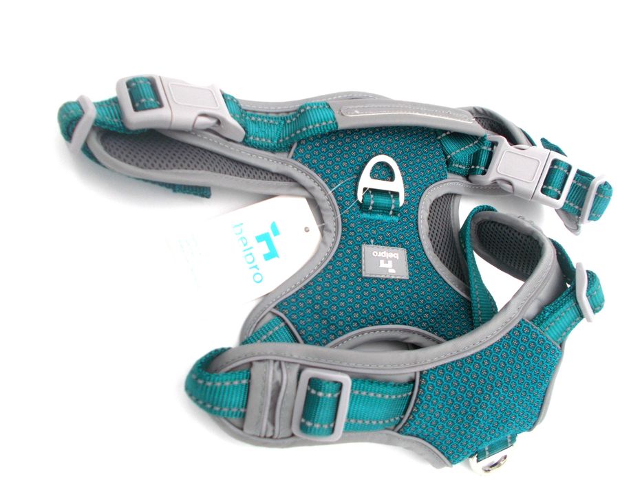 Szelki dla psa L + kaganiec XL  regulowane oddychające zestaw