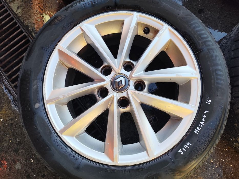 Renault Megane Iv 4 - Conjunto Jantes 16 Polegadas - J199