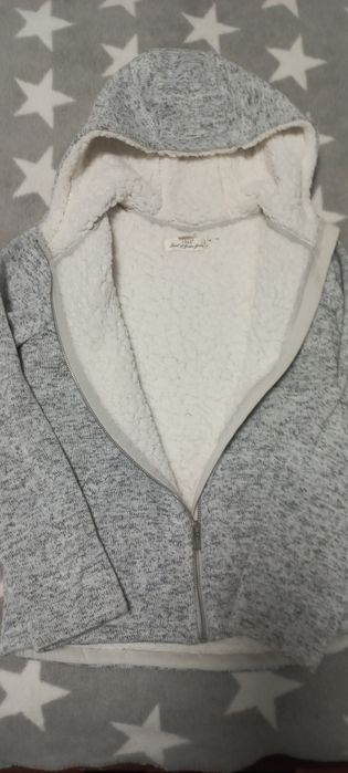 Piekna ocieplana bluza