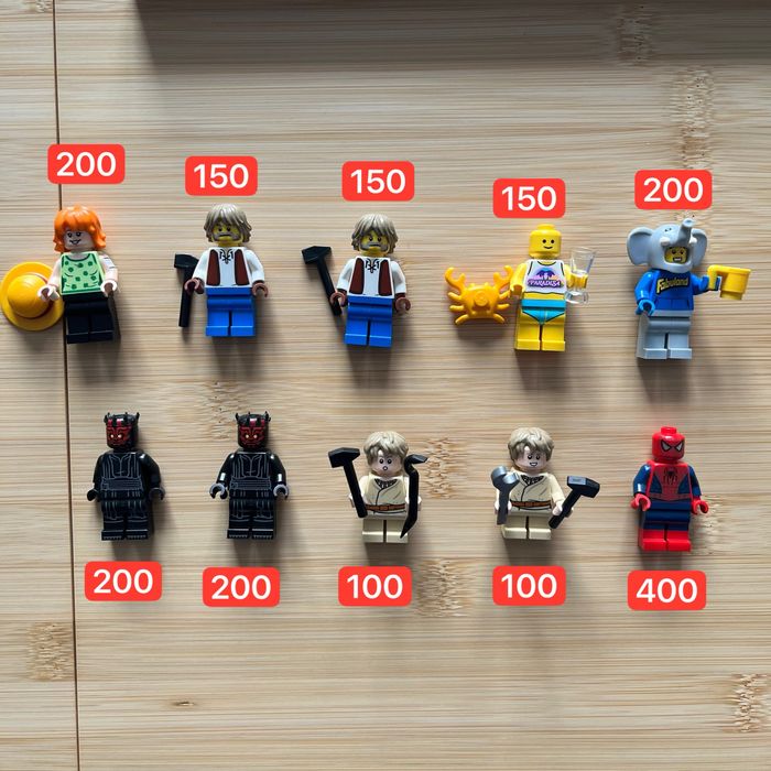 Фігурки Лего Ninjago, Star Wars, Marvel, Castle, CMF, Chima