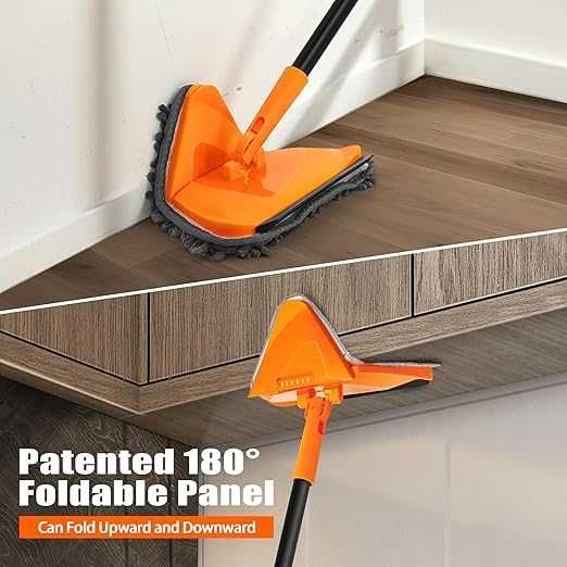 Mop obrotowy ścienny JEHONN + 6 nakładek