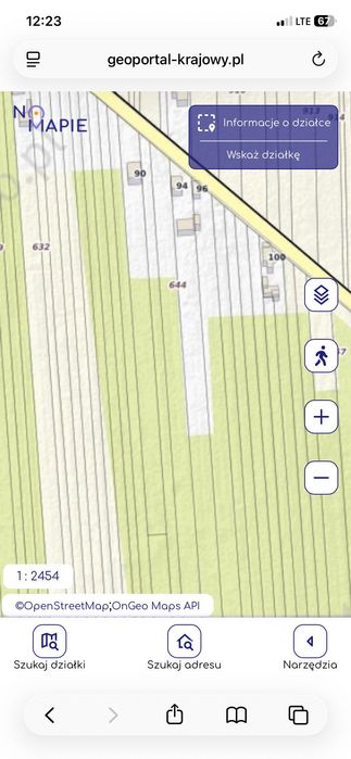 Na sprzedaż działka 1,059 ha – Dąbie, ul. Dolna 92 (gm. Psary)