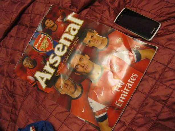 книга календарь альбом ФУТБОЛЬНЫЙ клуб арсенал Arsenal фото футболисты