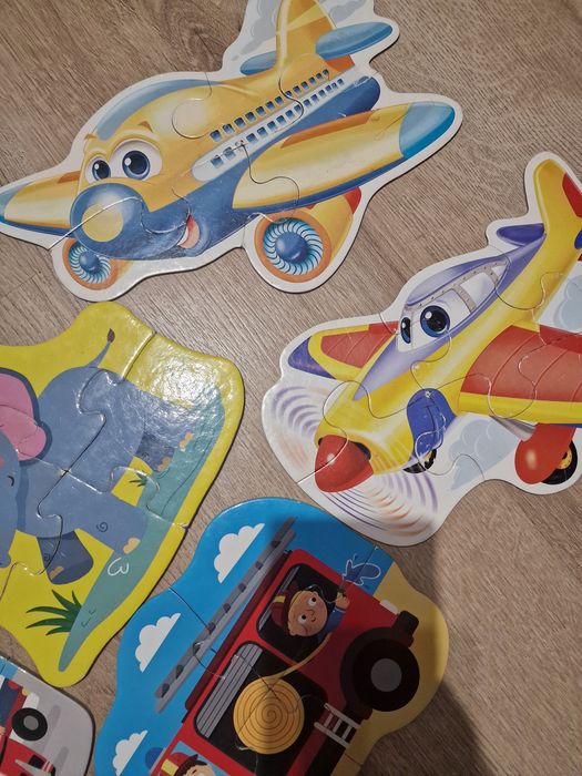 Wszystkie puzzle ze zdjecia jako komplet